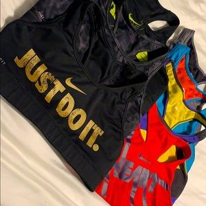 Nike sports bras